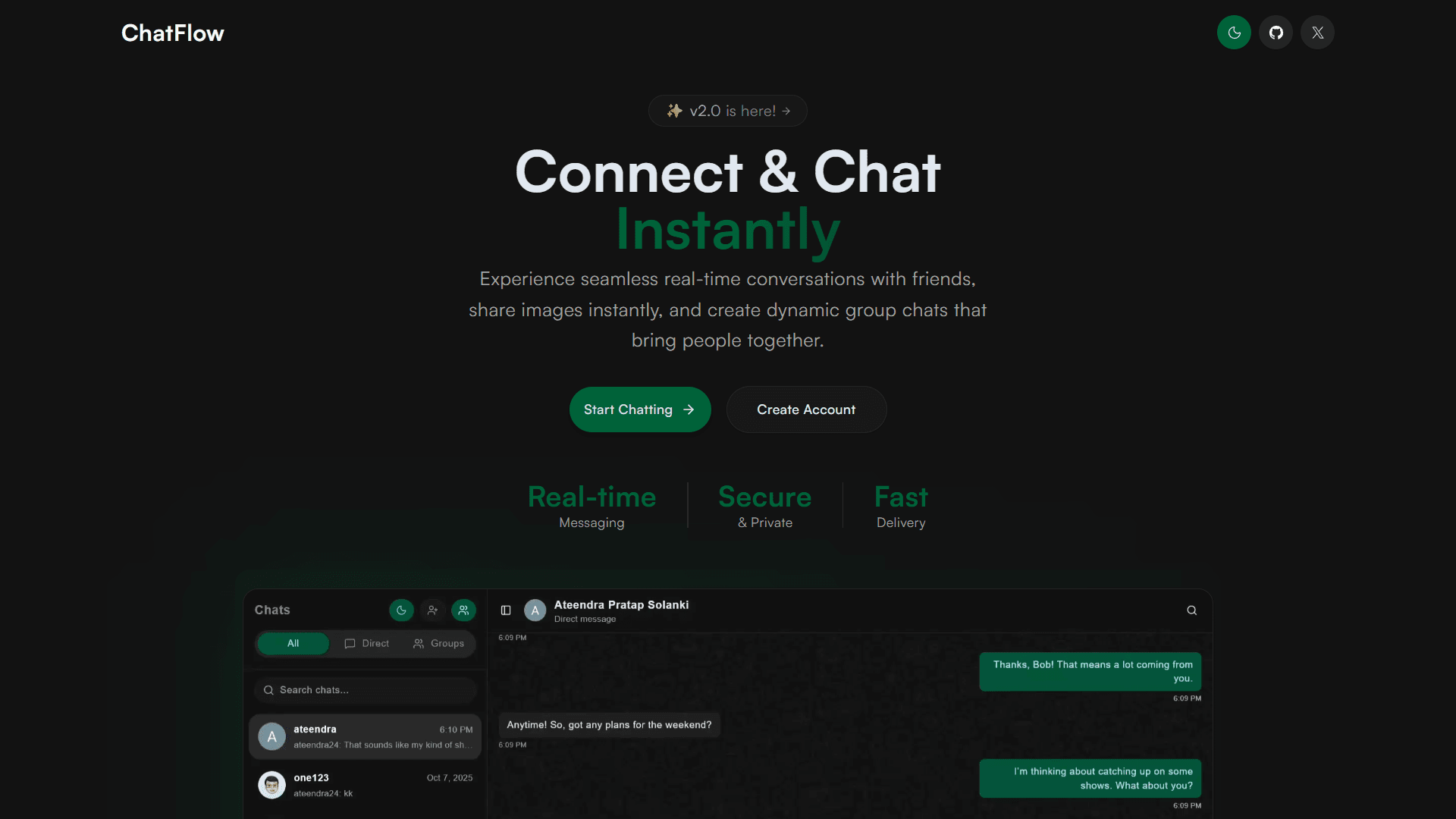 Realtime Chat Next.js
